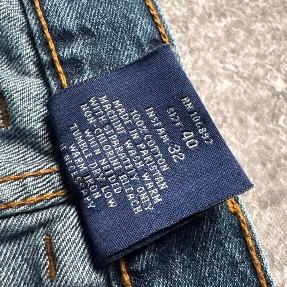 Vintage Y2K Joker Brand Men’s 40x32 Baggy Wide Leg Blue Jeans Hip Hop Skater